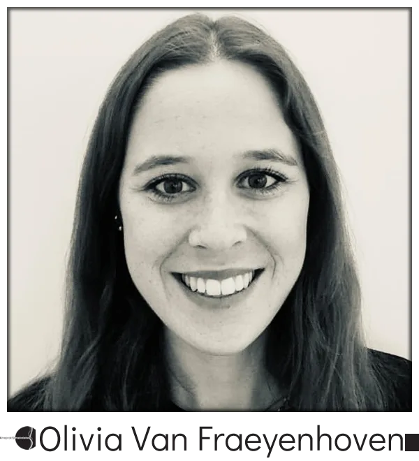 Portret van Olivia, sportkinesitherapeute en nieuwste teamlid