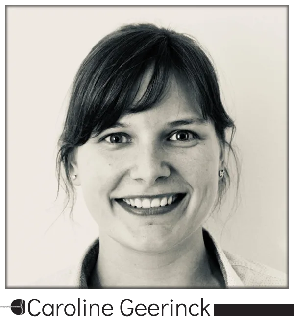 Portret van Caroline, kinesiste met postgraduaat pediatrische revalidatie