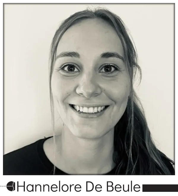 Portret van Hannelore, sportkinesiste met een masterjaar pediatrie